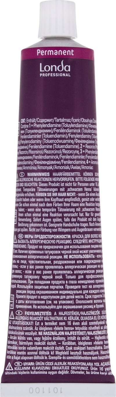 Bojë flokësh Londa Professional Extra Rich Cream 9/0, permanente, 60ml, bionde natyrale