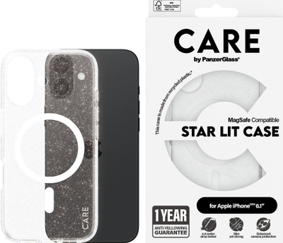 Mbrojtëse telefoni PanzerGlass 0 CARE Flagship Urban Combat, MagSafe për iPhone 16, e bardhë