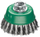 Furçë teli Milwaukee M14, 65 x 18 mm, çelik inoks
