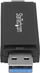 Lexues kartash StarTech USB 3.0, SD dhe microSD, me USB C dhe USB A, i zi