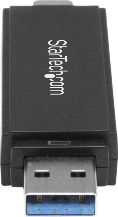 Lexues kartash StarTech USB 3.0, SD dhe microSD, me USB C dhe USB A, i zi