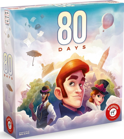 Lojë tavoline Piatnik 80 Days, 2–4 lojtarë, 10 vjeç e sipër, shumëngjyrëshe