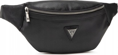 Çantë mesi Guess Certosa HMCRTS P1330, material sintetik, 28 x 14 x 8 cm, e zezë