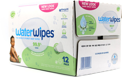 Faculeta të lagura WaterWipes Soapberry BIO, për fëmijë, 720 copë