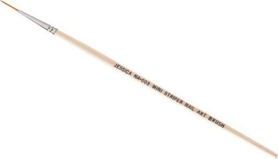 Четка за неил арт Jessica Mini Striper NA-003, професионална, за тенки линии