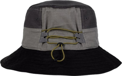 Kapelë bucket Buff Sun Bucket, UPF 50, masë S-M, gri me të zezë