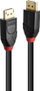 Kabllo DisplayPort Lindy 1.4, 5m, aktive, e zezë
