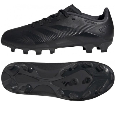 Këpucë futbolli për fëmijë Adidas Predator League L MG Jr IG5441, terren i përzier, sintetike, të zeza