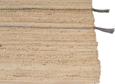 Tapet jute Rauta Jute Area Rug, 140 x 200 cm, bezh