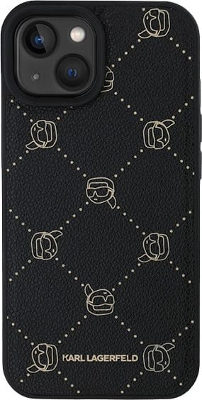 Mbrojtëse telefoni Karl Lagerfeld KLHMP16SPGKHPHK, për iPhone 16 6.1", MagSafe, e zezë