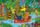 Puzzle për kalamoj Schmidt Die Maus Jungle, 100 pjesë, karton, shumëngjyrësh