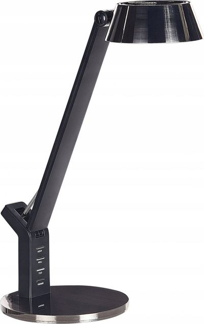 Lampë tavoline Beliani CHAMAELEON, LED, me portë USB, ngjyrë bronzi