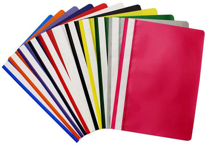 Dosje plastike Biurfol Soft PP A4, set me 20 copë, portokalli