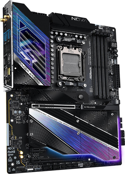Матична плоча ASRock X870E NOVA WIFI, AM5, DDR5, ATX, црна