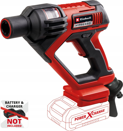 Lavapresion pa kabllo Einhell HYPRESSO 18/24 Li, 18V, pa bateri, e kuqe