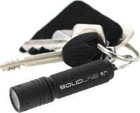 Elektrik dore Ledlenser Solidline ST1, ultra kompakt, me bateri AAA, i zi