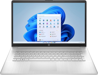 Laptop HP 17.3, AMD Ryzen 5, 8GB RAM, 512GB SSD, сребрен