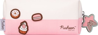 Çantë kozmetike Pusheen Rose Collection, 20 x 9 x 8.5 cm, poliester, rozë