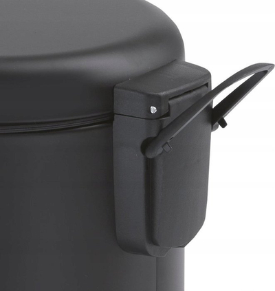 Kosh me pedale Sapho PEDAL BIN POTTY, 5L, çelik inox, i zi mat