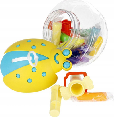 Set plasteline Mega Creative Ladybug 531397, me aksesorë, shumëngjyrësh