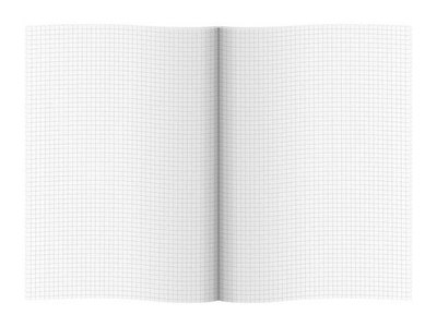 Fletore A4 School Notebook 445, 40 fletë, katrorë 5 x 5 mm, portokalli