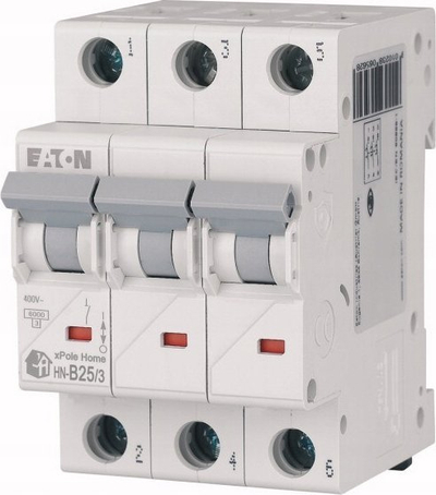 Ndërprës i vogël Eaton HN-B25/3, 25A, 3P, 6kA