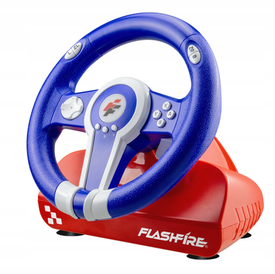 Tригер за игри Flashfire Super Manic ES300A, 180°, вибрации, за Nintendo Switch и PC, црн