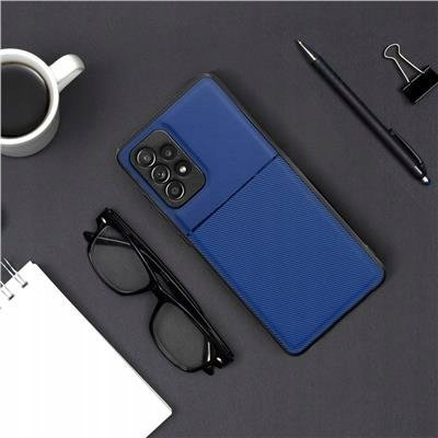 Mbulesë telefoni Forcell Noble për Samsung Galaxy A22 5G, e butë, blu