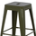 Stol metalik Melita 43×43×67 cm (HM8573.03), gjelbër