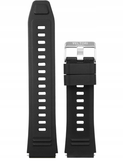 Rrip për smartwatch VELTORI VT200 VTP200, 22mm, i zi