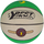 Top basketbolli i vogël Mini Best Sporting R.3, madhësia 3, gome sintetike, jeshil me bezhë