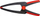 Kapëse me sustë Bessey FIXED DEEP SPRING CLAMP CLIPPIX, hapje 55mm, thellësi 60mm, e kuqe