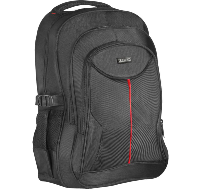 Çantë shpine Defender Carbon 15.6, për laptop 15.6", poliester, e zezë