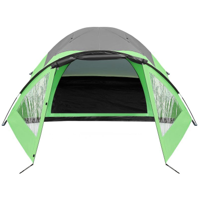 Çadër kampingu Enero Camp Comfort, për 4 veta, 330x250x105 cm, jeshile