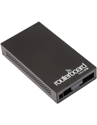 Kuti metalike MikroTik CA433U, për RB433, alumini, e zezë