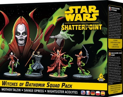 Zgjerim loje Rebel Star Wars Shatterpoint Witches of Dathomir Mother Talzin, set me miniatura, 14+