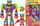 Lodër robot SuperThings Superbot Fury Storm, figurina Kazoom Kid, figurina SuperThing, shumëngjyrëshe