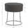 Stol Karlo Φ35x41Hcm (HM8411.21), gri/ argjendtë