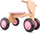 Biçikletë shtytëse druri New Classic Toys Road Star, 4 rrota, mosha 1-4 vjeç, rozë