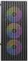 Kuti kompjuteri Antec AX27 RGB, MIDI Tower, xham i temperuar, e zezë
