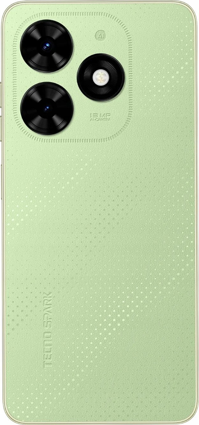 Telefoni Tecno Spark Go 2024, 4GB RAM, 64GB, jeshil Magic Skin