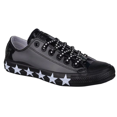 Atlete Converse Chuck Taylor All Star Miley Cyrus W 563720C, për goca, të ulëta, të zeza