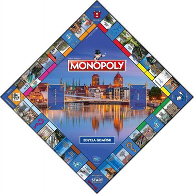 Loja shahu Monopoly Gdańsk, edicion special, për familje, shumëngjyrëshe