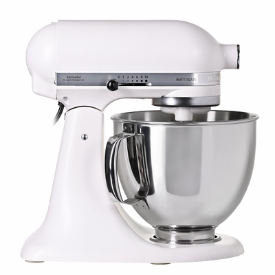 Mikser qëndror KitchenAid Artisan 125, 4.8L, 10 shpejtësi, ngjyrë krem