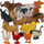 Set figurina ferme Kruzzel Farm Animals, 12 pjesë, PVC