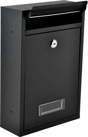 Kasafortë poste me kyç, metal, e zezë
