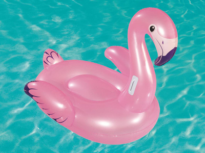 Pluskuese me doreza Bestway Flamingo, 127x127cm