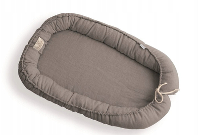 Dyshek pozicionimi MULTITEX Prestige Linen Plain, 80x55 cm, liri, bezhë