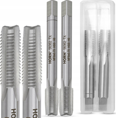 Set çezmesh filetuese ARTPOL M8x0.75mm, 2 copa, çelik veglash