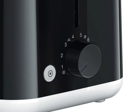 Toster Braun Breakfast1 HT1010BK, 2 vende, 8 nivele pjekjeje, i zi